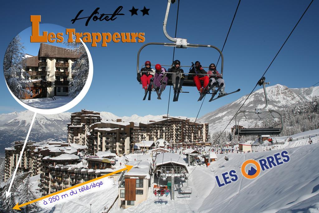 Hotel Les Trappeurs Les Orres Luaran gambar